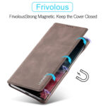 For Samsung Galaxy S23 Ultra 5G LC.IMEEKE Hon Ancient Series Horizontal Flip Leather Phone Case(Coffee)