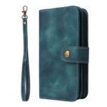 For Xiaomi Redmi Note 11 5G Multifunctional Card Slot Zipper Wallet Leather Phone Case(Blue)