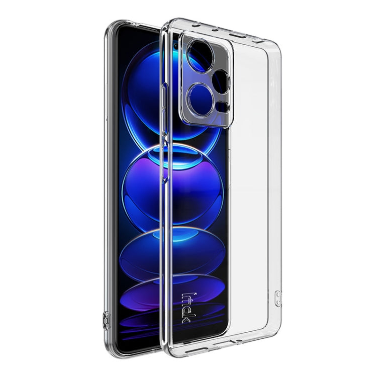 For Xiaomi Redmi Note 12 Pro China IMAK UX-10 Series Transparent Shockproof TPU Phone Case(Transparent)