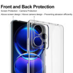 For Xiaomi Redmi Note 12 Pro+ China/Note 12 Explorer imak Wing II Pro Series Wear-resisting Crystal Phone Protective Case(Transparent)