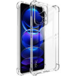 For Xiaomi Redmi Note 12 Pro China imak Shockproof Airbag TPU Phone Case(Transparent)