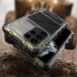 For Samsung Galaxy S23 Ultra 5G R-JUST Waterproof Dustproof Shockproof Phone Case(Camouflage)