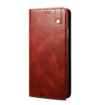 For Xiaomi 13 Pro Oil Wax Crazy Horse Texture Leather Phone Case(Brown)