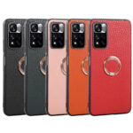 For Xiaomi Redmi Note 11 Pro Global Litchi Texture Magnetic Shockproof Protective Phone Case(Orange)