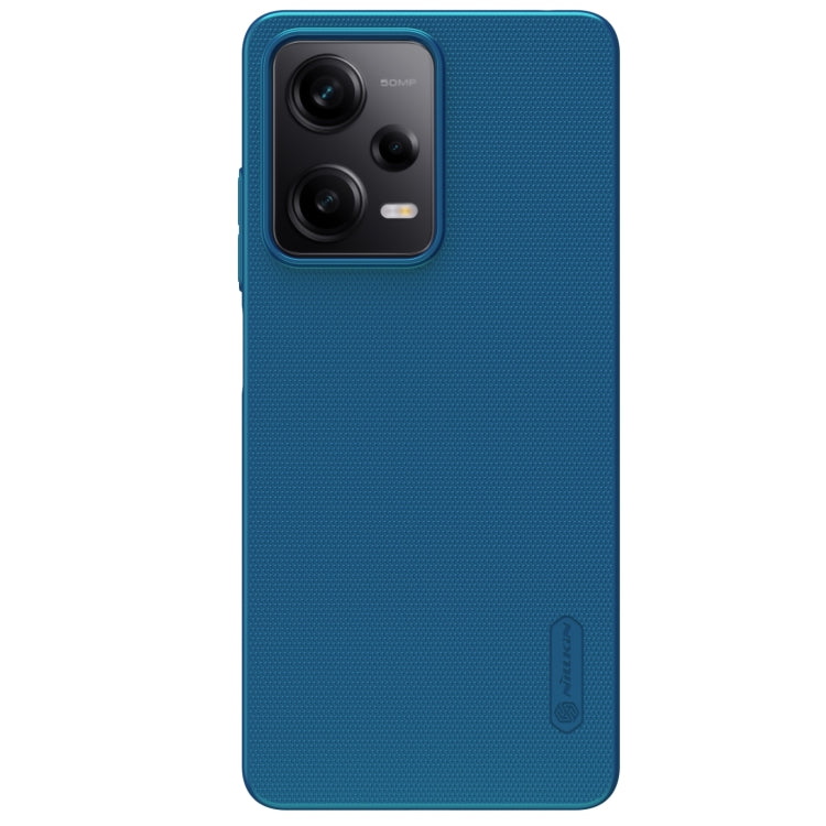 For Xiaomi Redmi Note 12 Pro China NILLKIN Frosted PC Phone Case(Blue)