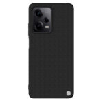 For Xiaomi Redmi Note 12 Pro China NILLKIN Shockproof TPU + PC Textured Phone Case(Black)