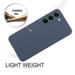 For Samsung Galaxy S23 5G GOOSPERY SOFT FEELING Liquid TPU Soft Case(Dark Blue)