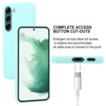 For Samsung Galaxy S23+ 5G GOOSPERY SOFT FEELING Liquid TPU Soft Case(Mint Green)