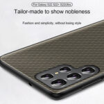 For Samsung Galaxy S23+ 5G Carbon Fiber Texture Printing Phone Case(Gold)