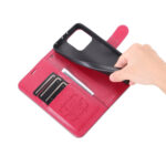 For Xiaomi 13 Pro AZNS Sheepskin Texture Flip Leather Phone Case(Red)