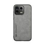 For Xiaomi 13 Skin Feel Magnetic Leather Back Phone Case(Light Grey)