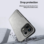 For Xiaomi 13 Skin Feel Magnetic Leather Back Phone Case(Light Grey)