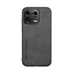 For Xiaomi 13 Pro Skin Feel Magnetic Leather Back Phone Case(Dark Grey)