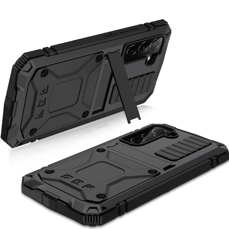 For Samsung Galaxy S23 5G R-JUST Waterproof Dustproof Shockproof Phone Case(Black)