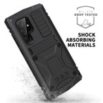 For Samsung Galaxy S23 Ultra 5G R-JUST Waterproof Dustproof Shockproof Phone Case(Black)