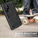 For Samsung Galaxy S23 Ultra 5G R-JUST Waterproof Dustproof Shockproof Phone Case(Black)