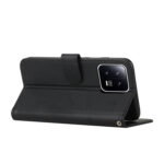 For Xiaomi 13 Pro Stitching Calf Texture Buckle Leather Phone Case(Black)