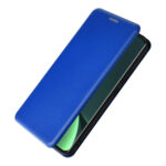 For Xiaomi 13 Carbon Fiber Texture Flip Leather Phone Case(Blue)