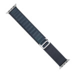 Nylon Loop Watch Band For Apple Watch Ultra 49mm / Series 8&7 45mm / SE 2&6&SE&5&4 44mm / 3&2&1 42mm(Grey)