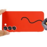 For Samsung Galaxy S23+ 5G Pure Color Liquid Silicone Shockproof Full Coverage Phone Case(Red)