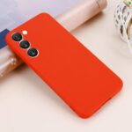 For Samsung Galaxy S23+ 5G Pure Color Liquid Silicone Shockproof Full Coverage Phone Case(Red)