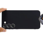 For Samsung Galaxy S23+ 5G Pure Color Liquid Silicone Shockproof Full Coverage Phone Case(Black)