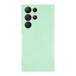 For Samsung Galaxy S23 Ultra 5G Pure Color Liquid Silicone Shockproof Full Coverage Phone Case(Green)