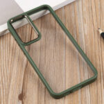 For Samsung Galaxy S23+ 5G Clear Acrylic Soft TPU Phone Case(Green)