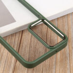 For Samsung Galaxy S23+ 5G Clear Acrylic Soft TPU Phone Case(Green)