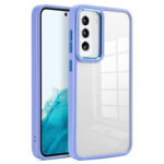 For Samsung Galaxy S23+ 5G Clear Acrylic Soft TPU Phone Case(Lavender Purple)