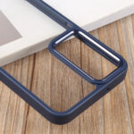 For Samsung Galaxy S23 Ultra 5G Clear Acrylic Soft TPU Phone Case(Navy Blue)