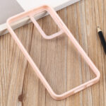 For Samsung Galaxy S23 Ultra 5G Clear Acrylic Soft TPU Phone Case(Pink)