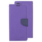 For Samsung Galaxy S23+ 5G GOOSPERY FANCY DIARY Cross Texture Leather Phone Case(Purple)