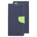 For Samsung Galaxy S23+ 5G GOOSPERY FANCY DIARY Cross Texture Leather Phone Case(Navy Blue)