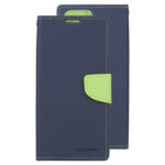 For Samsung Galaxy S23 Ultra 5G GOOSPERY FANCY DIARY Cross Texture Leather Phone Case(Navy Blue)