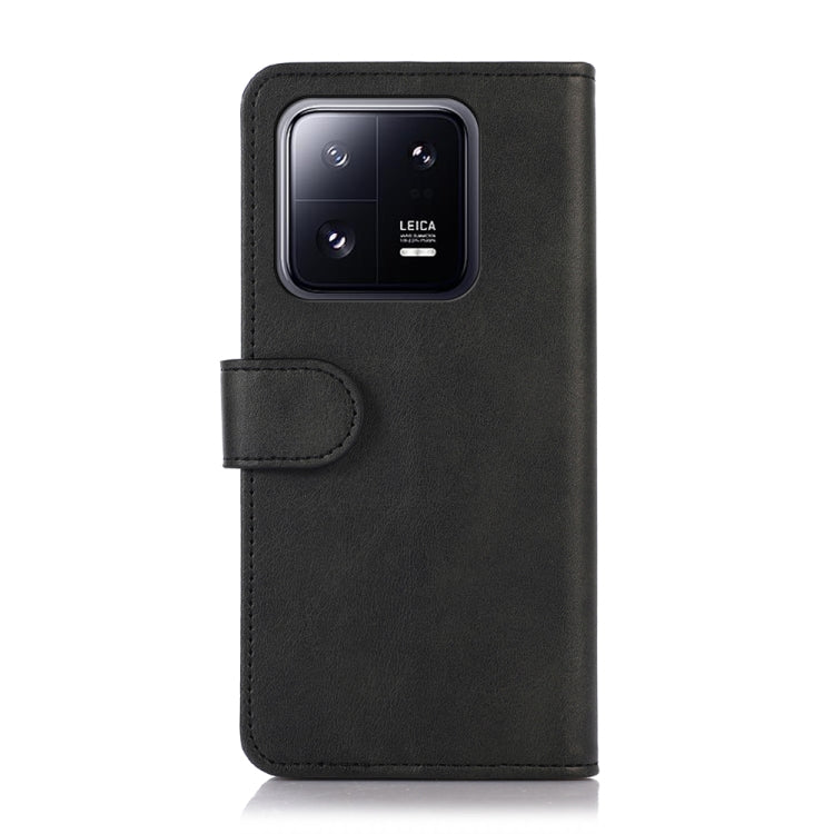 For Xiaomi 13 Cow Texture Leather Phone Case(Black)