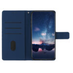 For Samsung Galaxy S20 Diamond Embossed Skin Feel Leather Phone Case with Lanyard(Dark Blue)