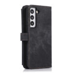 For Samsung Galaxy S23 5G Dream 9-Card Wallet Zipper Bag Leather Phone Case(Black)