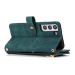 For Samsung Galaxy S23+ 5G Dream 9-Card Wallet Zipper Bag Leather Phone Case(Green)