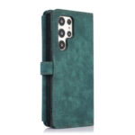 For Samsung Galaxy S23 Ultra 5G Dream 9-Card Wallet Zipper Bag Leather Phone Case(Green)