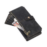 For Samsung Galaxy S23 Ultra 5G Dream 9-Card Wallet Zipper Bag Leather Phone Case(Black)