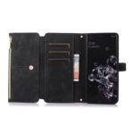 For Samsung Galaxy S20 Dream 9-Card Wallet Zipper Bag Leather Phone Case(Black)