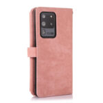 For Samsung Galaxy S20 Dream 9-Card Wallet Zipper Bag Leather Phone Case(Pink)