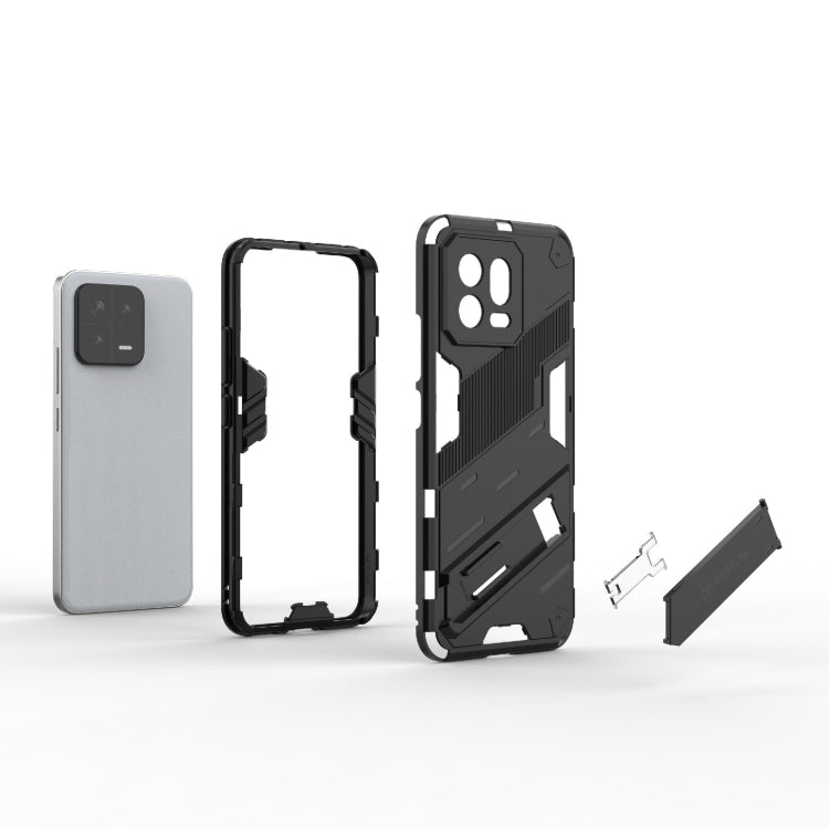 For Xiaomi 13 Punk Armor 2 in 1 PC + TPU Phone Case(Grey)