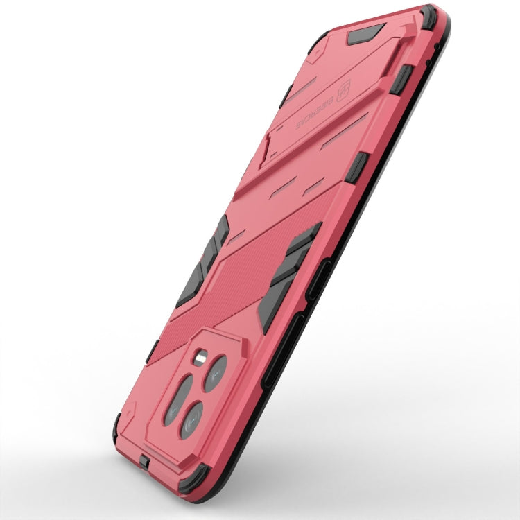 For Xiaomi 13 Punk Armor 2 in 1 PC + TPU Phone Case(Light Red)