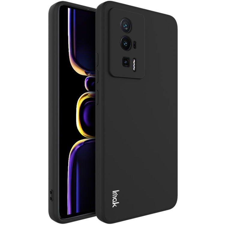 For Xiaomi Redmi K60 5G / K60 Pro 5G / Poco F5 Pro 5G IMAK UC-4 Series Straight Edge TPU Soft Phone Case(Black)