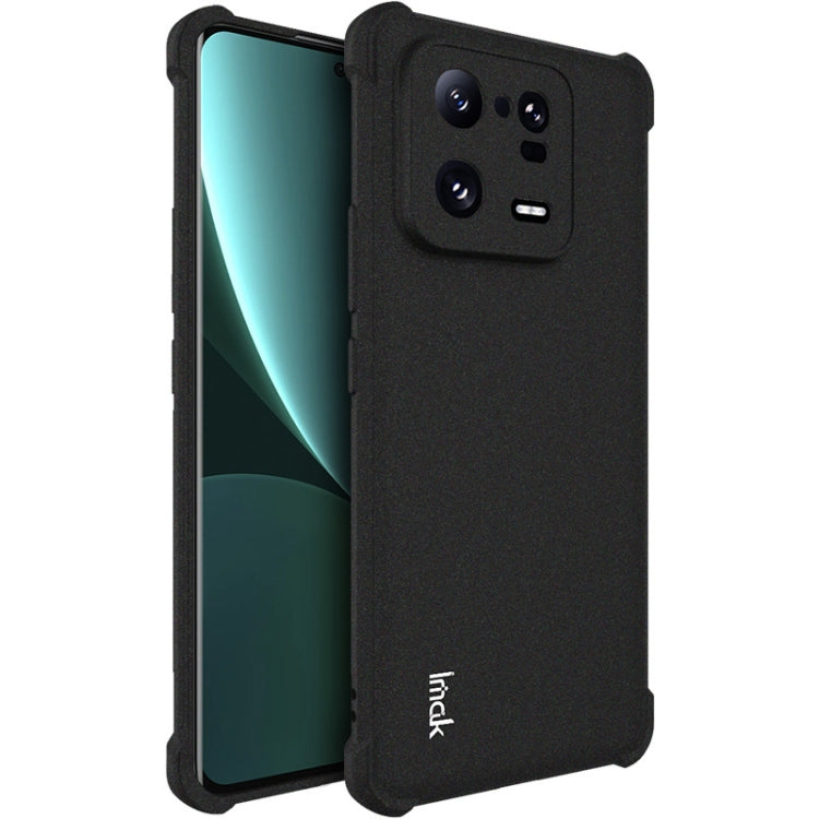 For Xiaomi 13 Pro 5G imak Shockproof Airbag TPU Phone Case(Matte Black)