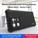 For Xiaomi 13 Pro 5G imak Shockproof Airbag TPU Phone Case(Matte Black)