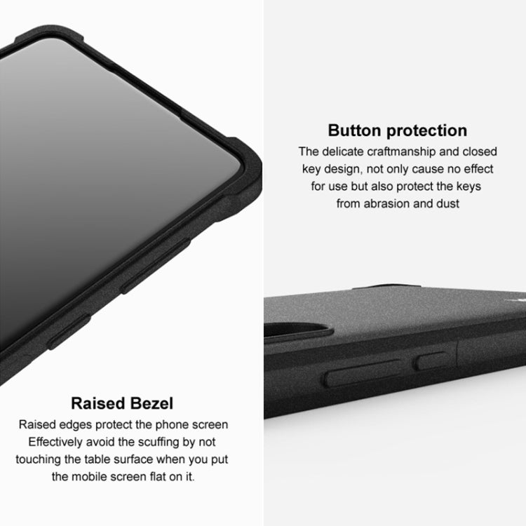 For Xiaomi 13 Pro 5G imak Shockproof Airbag TPU Phone Case(Matte Black)