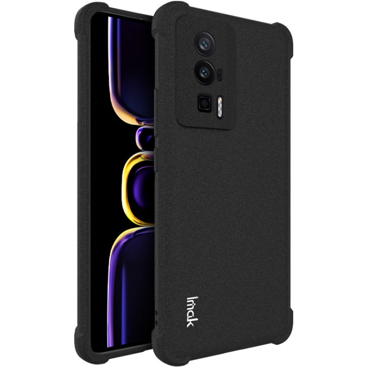 For Xiaomi Redmi K60 5G / K60 Pro 5G / Poco F5 Pro 5G imak Shockproof Airbag TPU Phone Case(Matte Black)